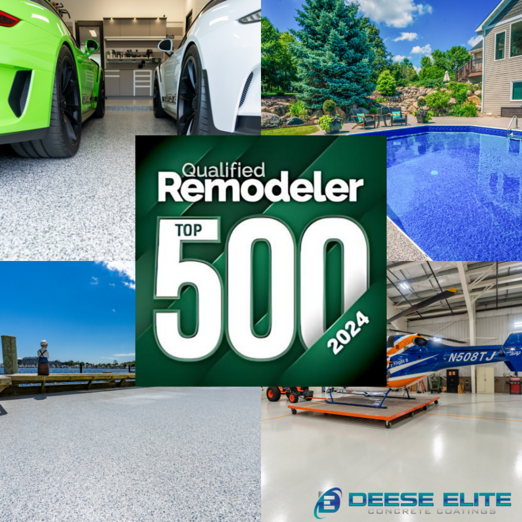 Deese Elite Concrete Coatings Earns Spot on Qualified Remodeler’s TOP 500