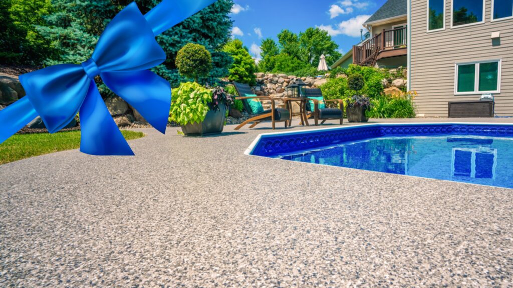 Gift Yourself a Concrete Coating for Patios and Pool Decks