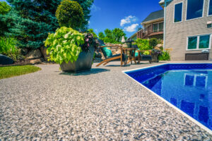 Florida pool deck concrete coatings
