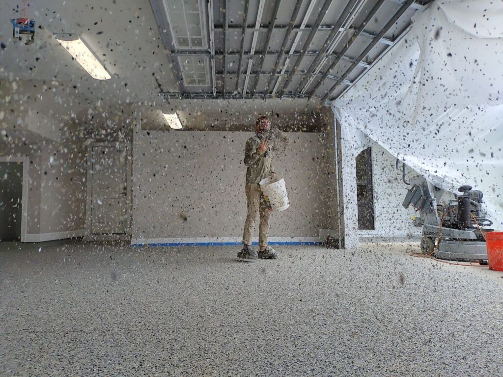 How to Choose the Right Concrete Coating Color and Finish for Your Florida Home